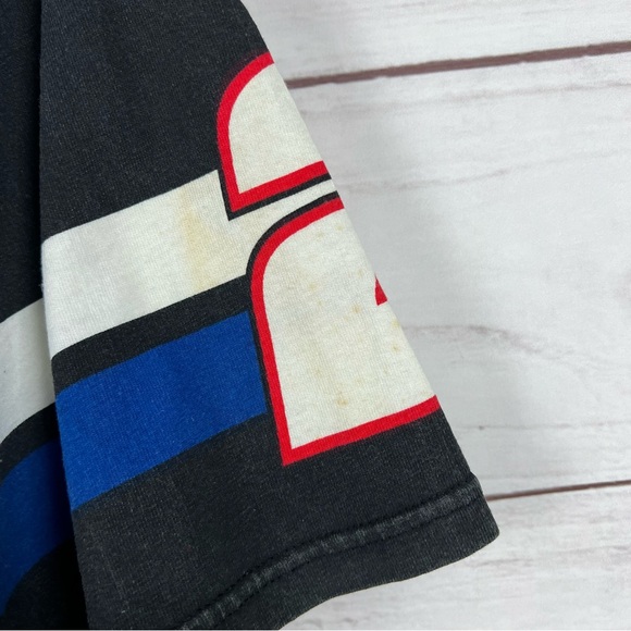 Vintage 1990s Rusty Wallace NASCAR All Over Print T-Shirt Large - Picture 8 of 8